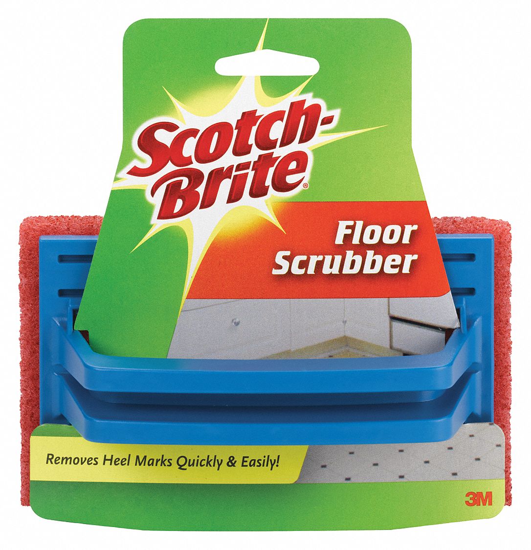 SCOTCH-BRITE, Synthetic Fiber, 6 in Lg, Scrubber - 2JDC1|7722 - Grainger