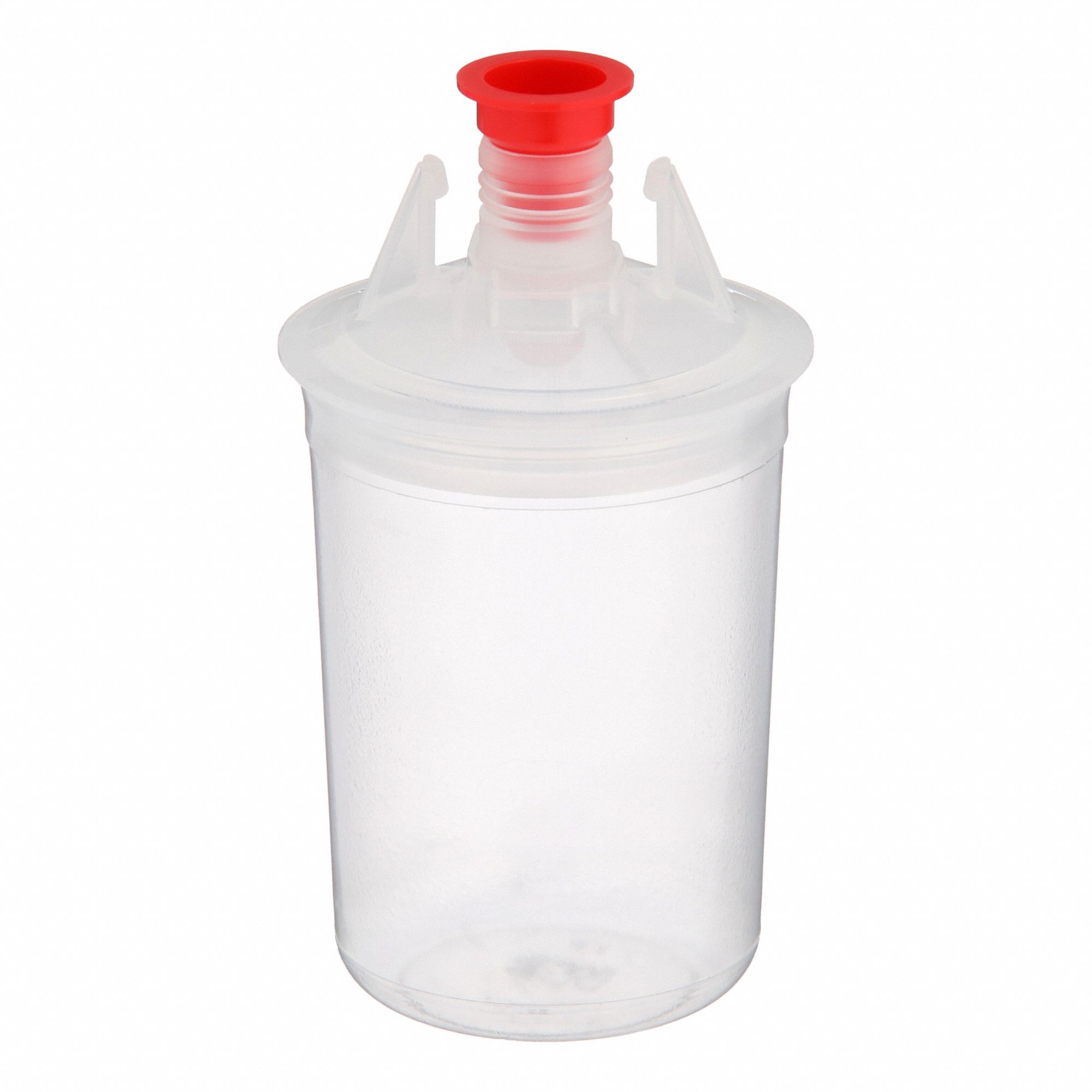 SPRAY GUN CUP LINER, SPRAY GUN CUP LINER KIT, PPS, (20) SEALING PLUGS/(50) LIDS/(50) LINERS