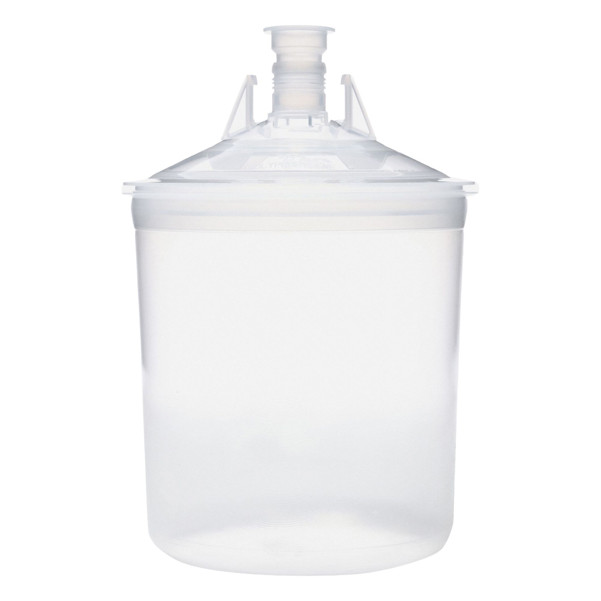 Spray Gun Cup Liner: Spray Gun Cup Liner Kit, PPS, (20) Sealing Plugs/(50) Lids/(50) Liners