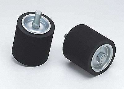 Expanding Drum: 3 in Dia x 3 in W, 1/2 in Straight-Shank