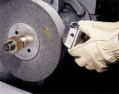 Convolute Wheel: 6 in Dia x 1 in W, 1 in Arbor, Silicon Carbide, Fine, Hard (8), 3 PK