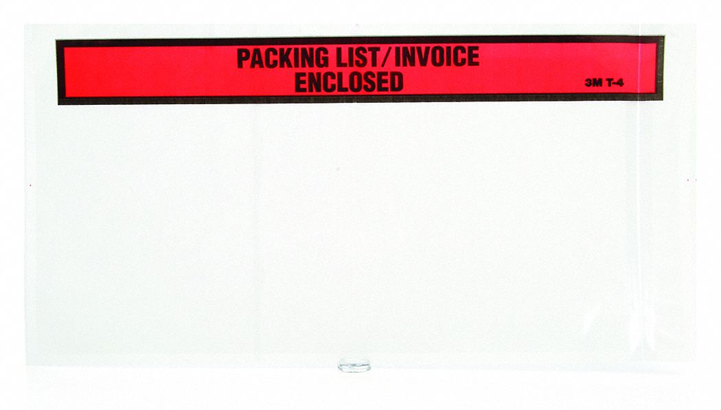 2JFJ8 - Packing List Envelope 10 In H PK1000
