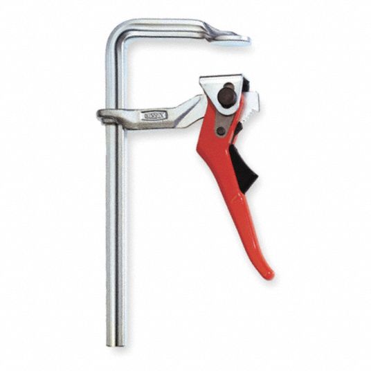 BESSEY RapidAction Lever Bar Clamp,4 in Max. Jaw Opening (In.),400 lb