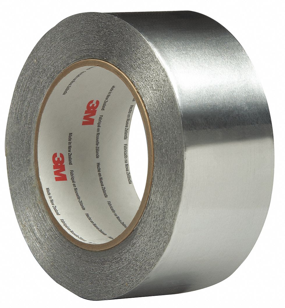 3M 438 Heavy-Duty Aluminum Foil Tape - 3 x 60 yds