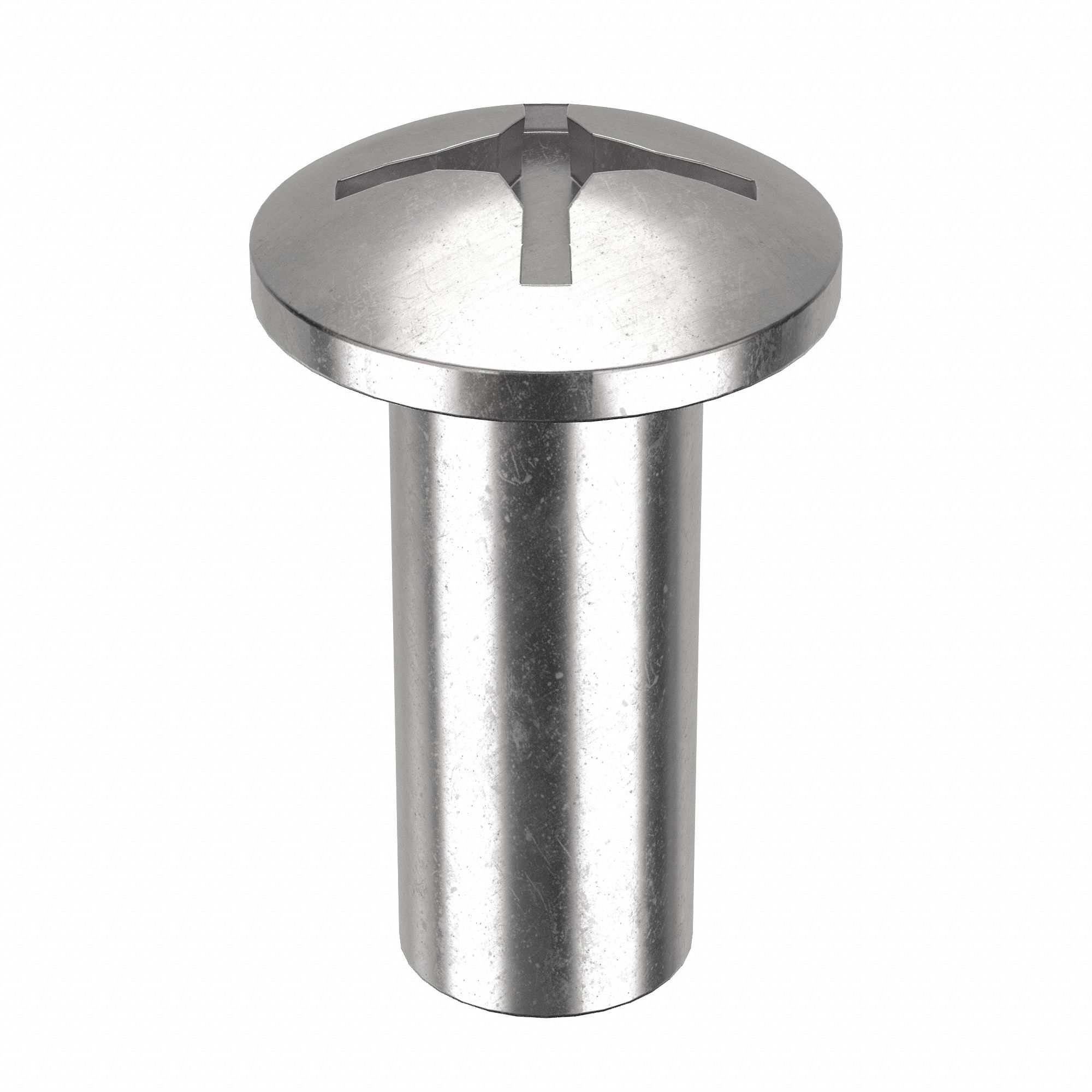 Female Binding Barrel: #8-32 Thread Size, Truss Brl Hd, Combo Slotted/Phillips, 1/2 in Brl Lg, 5 PK