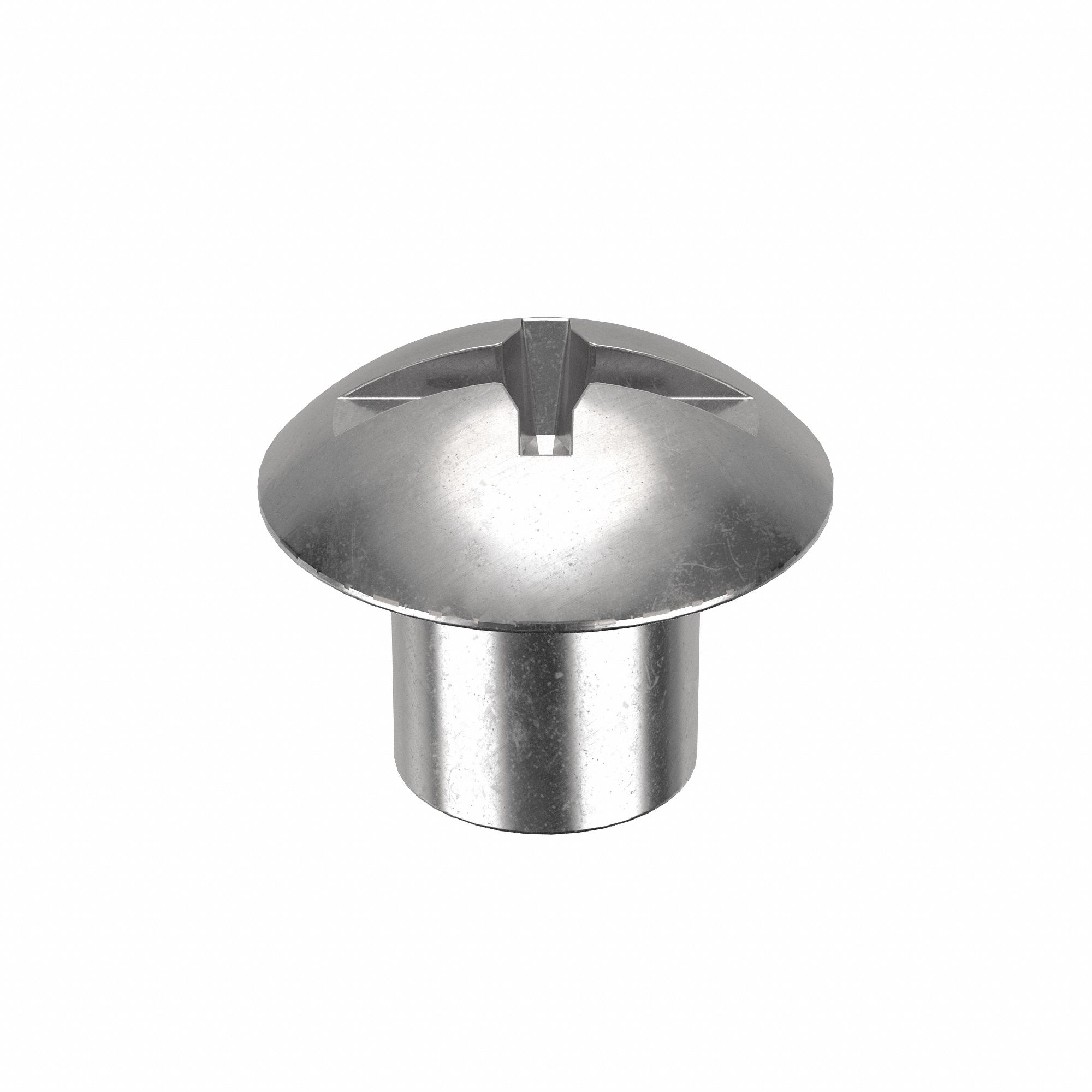 Female Binding Barrel: 5/16"-18 Thread Size, Truss Brl Hd, Combo Slotted/Phillips, Plain, 5 PK