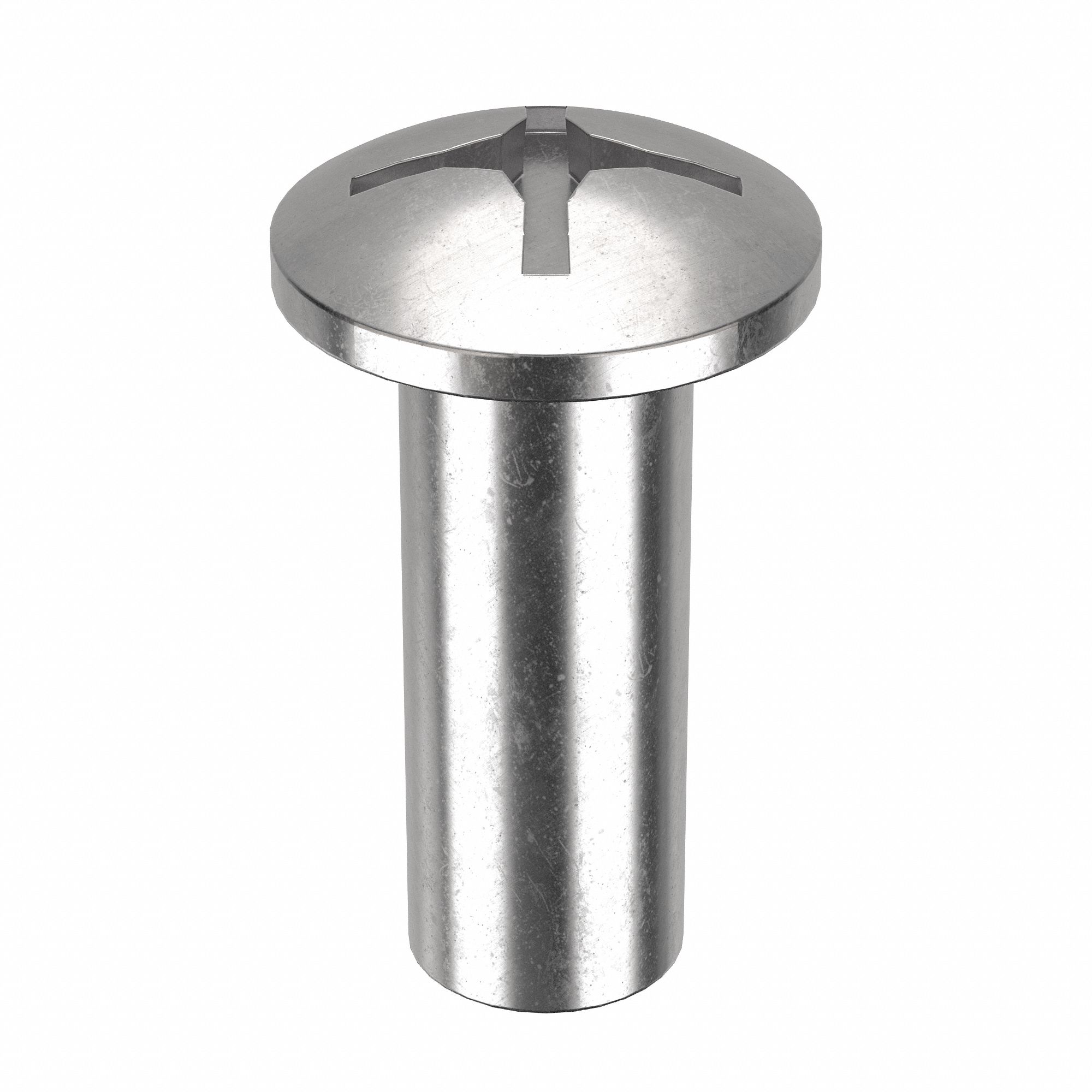 Female Binding Barrel: 5/16"-18 Thread Size, Truss Brl Hd, Combo Slotted/Phillips, 1 in Brl Lg, 5 PK