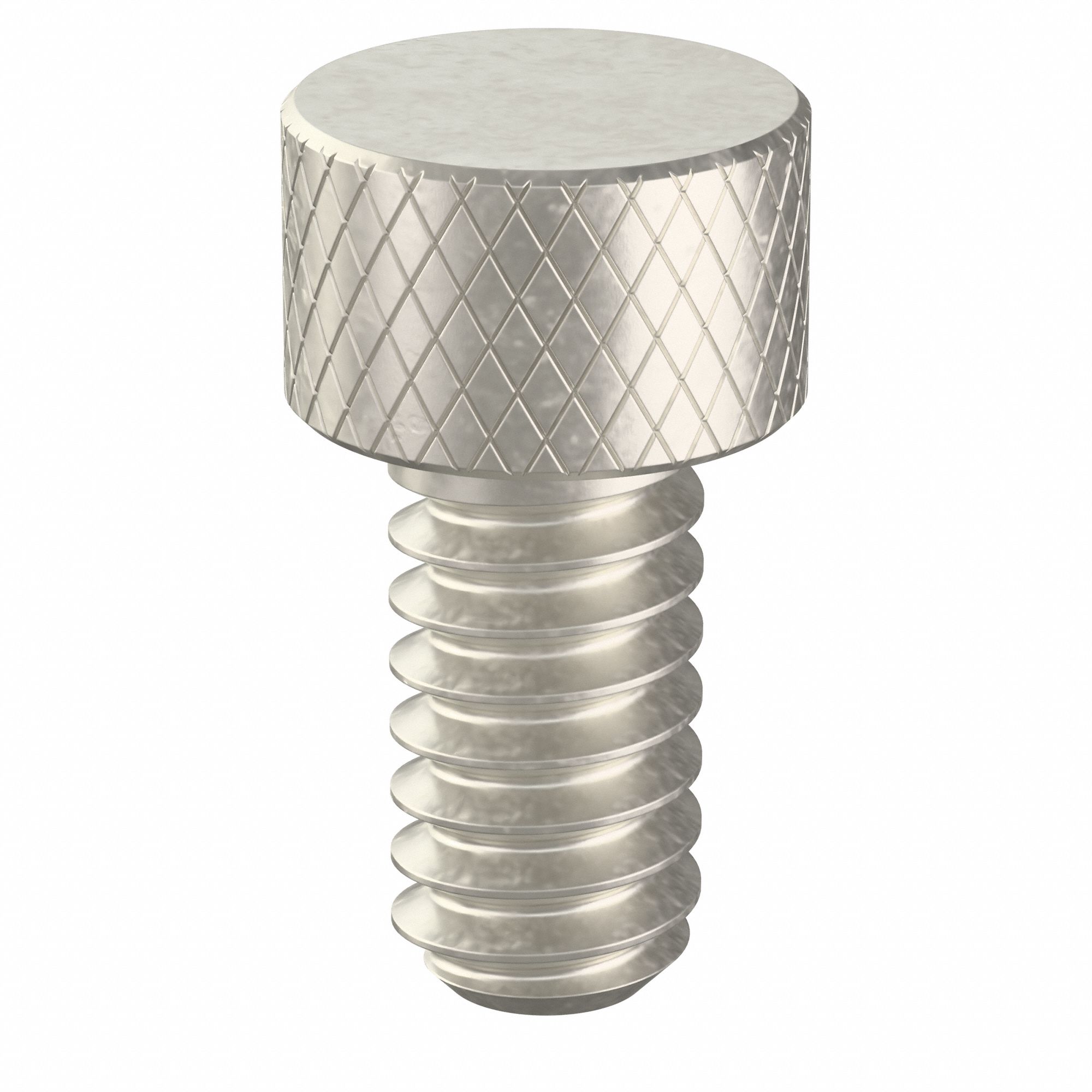 #6-48 Thread Size, 3/8 in Lg, Thumb Screw - 2JHU9|Z2398-SS - Grainger