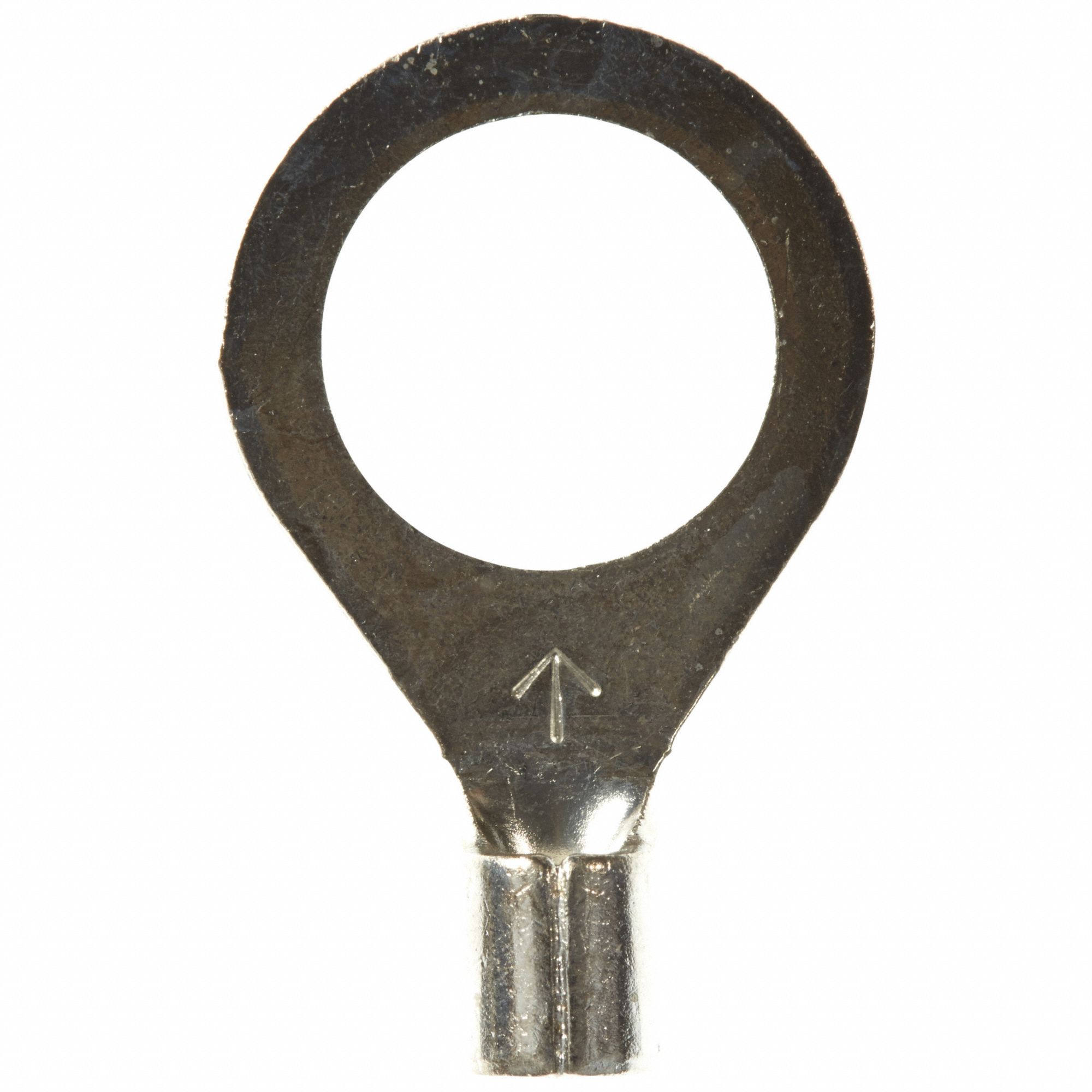 Ring Terminal: Bare, 1/2 in Stud Size, 12 AWG to 10 AWG Wire Sizes, 1, 000 V