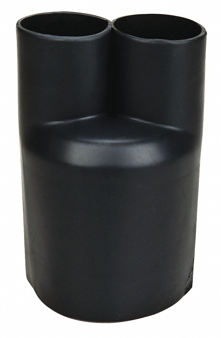 Ring Terminal: Yellow, Heat Shrink Insulation, #10 Stud Size, 12 AWG to 10 AWG Wire Sizes