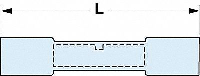 TERMINAL BUTT CONNECTOR 16-14 GA