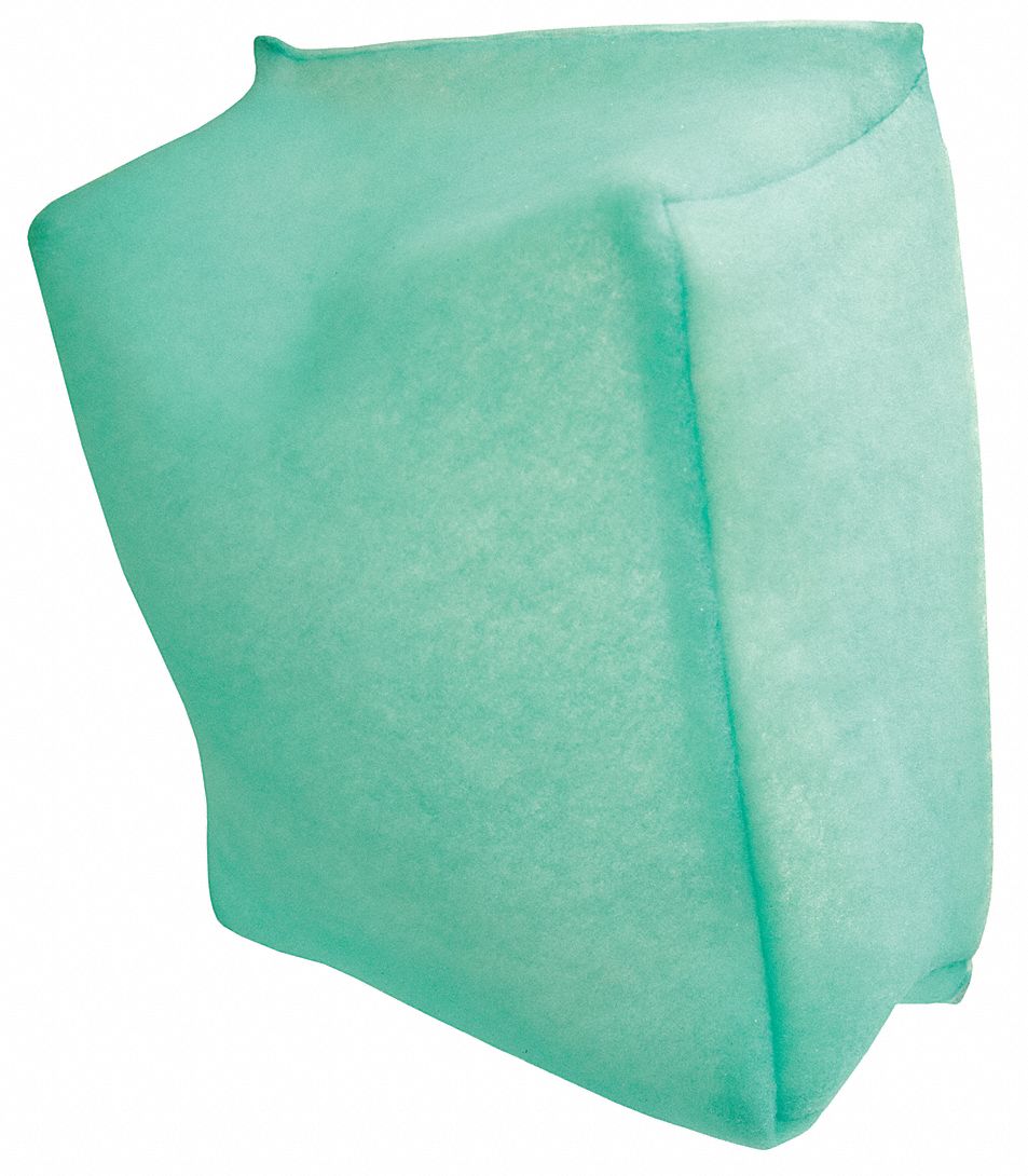 V-Bank Filter Glove: 24 in x 24 in x 12 in, Polyester, MERV 2