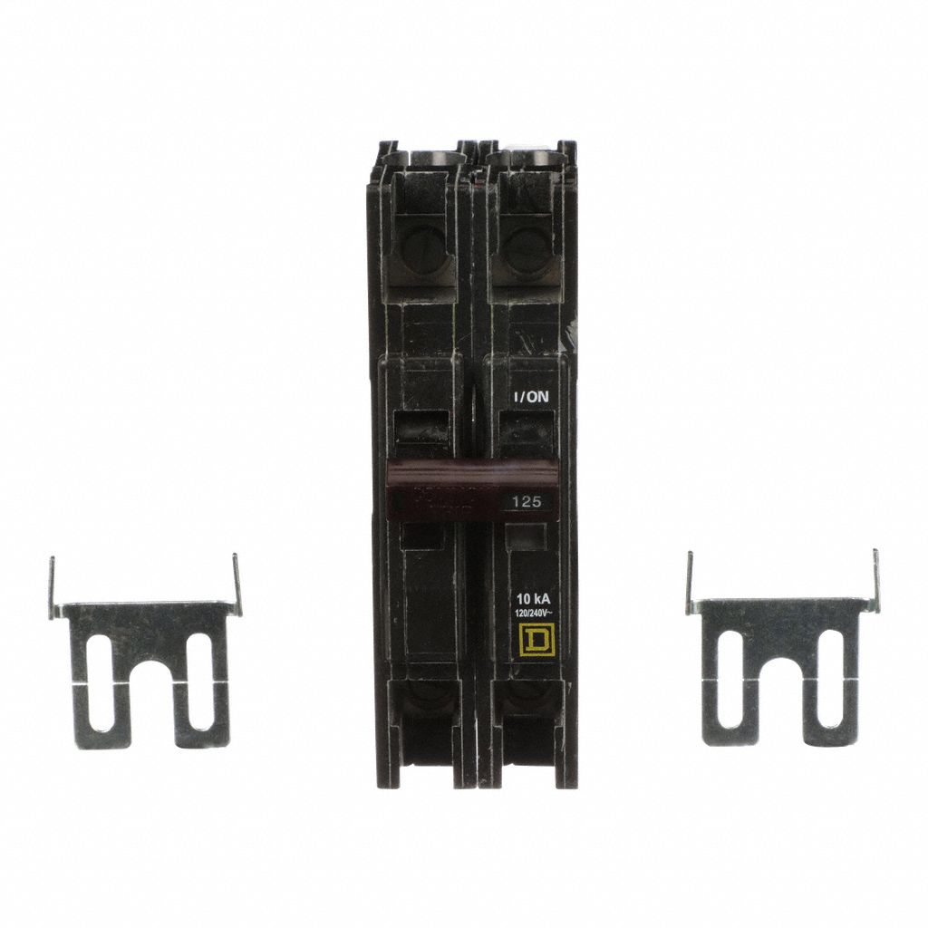 Miniature Circuit Breaker: 125 A, 120/240V AC, Single Phase, 10kA at 120/240V AC, 2 Poles