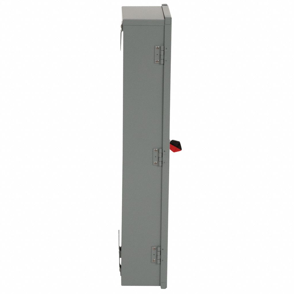 SQUARE D Circuit Breaker Enclosure: 3 Spaces, 250 A Amps, Surface ...