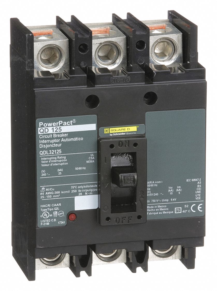 6x ITE Q125 QP125 25 Amp 1 Pole 120/240 Volt 25A 1P Circuit Breaker Box of 6 New 