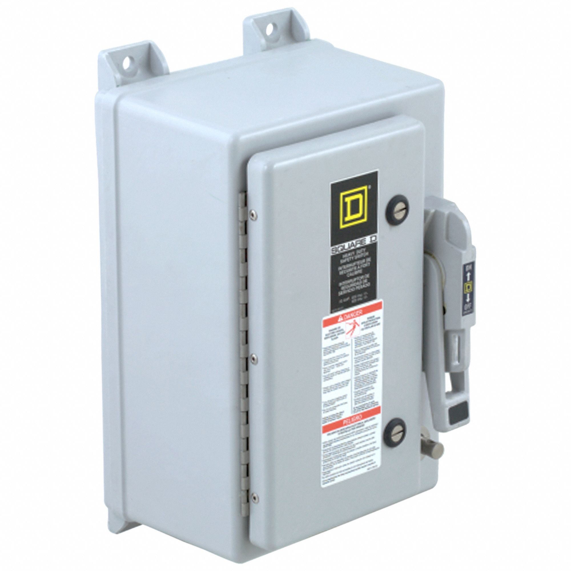 Safety Switch: Non-Fusible, 200 A, Three Phase, 600V AC, Non-Metallic, Indoor/Outdoor