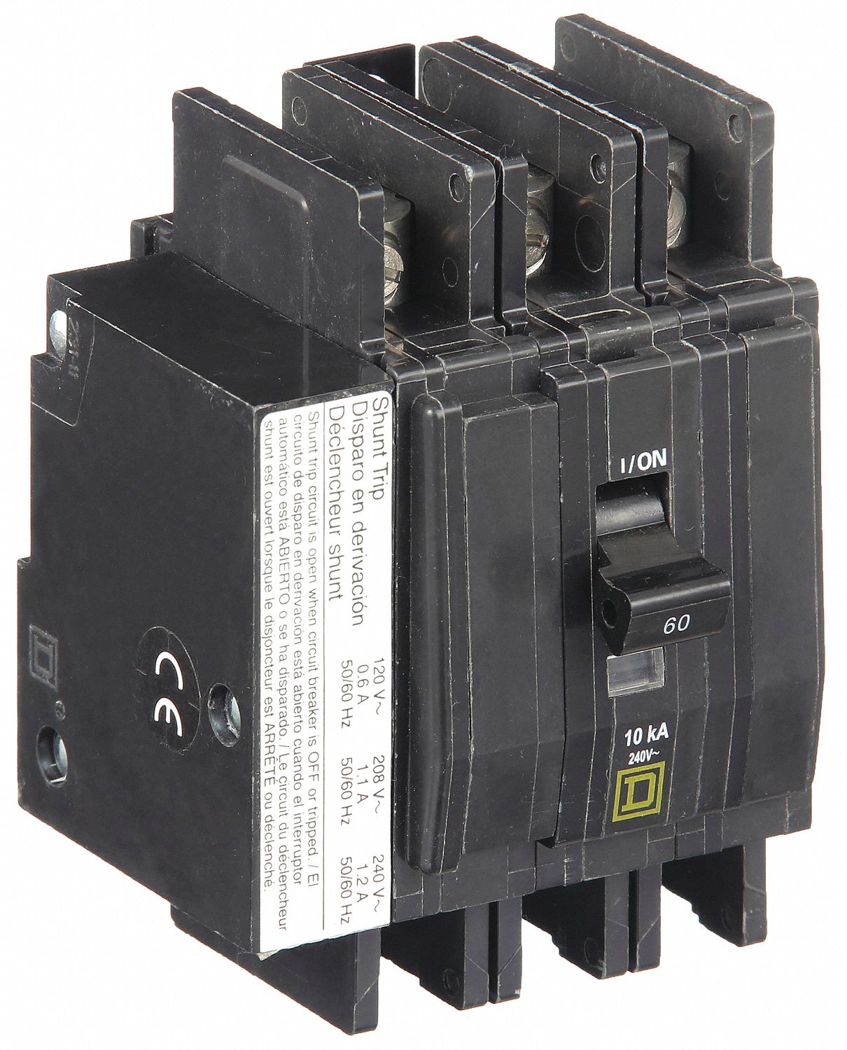 Square D A V Ac Miniature Circuit Breaker Jxr Qou Grainger