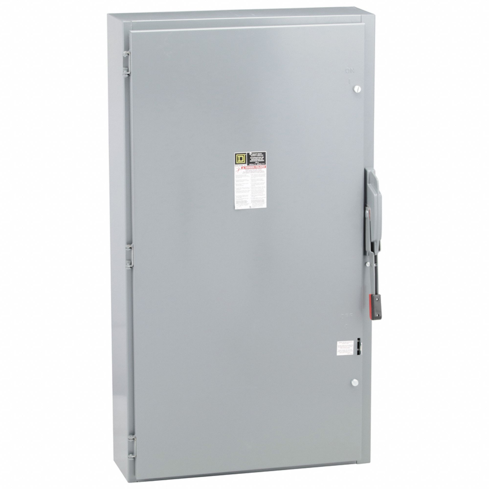 Safety Switch: Non-Fusible, 400 A, Three Phase, 600V AC, Galvanized Steel, Indoor