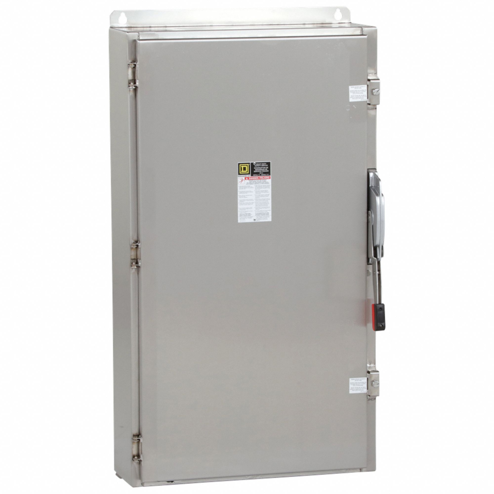 Safety Switch: Non-Fusible, 400 A, Three Phase, 600V AC, 304 Stainless Steel