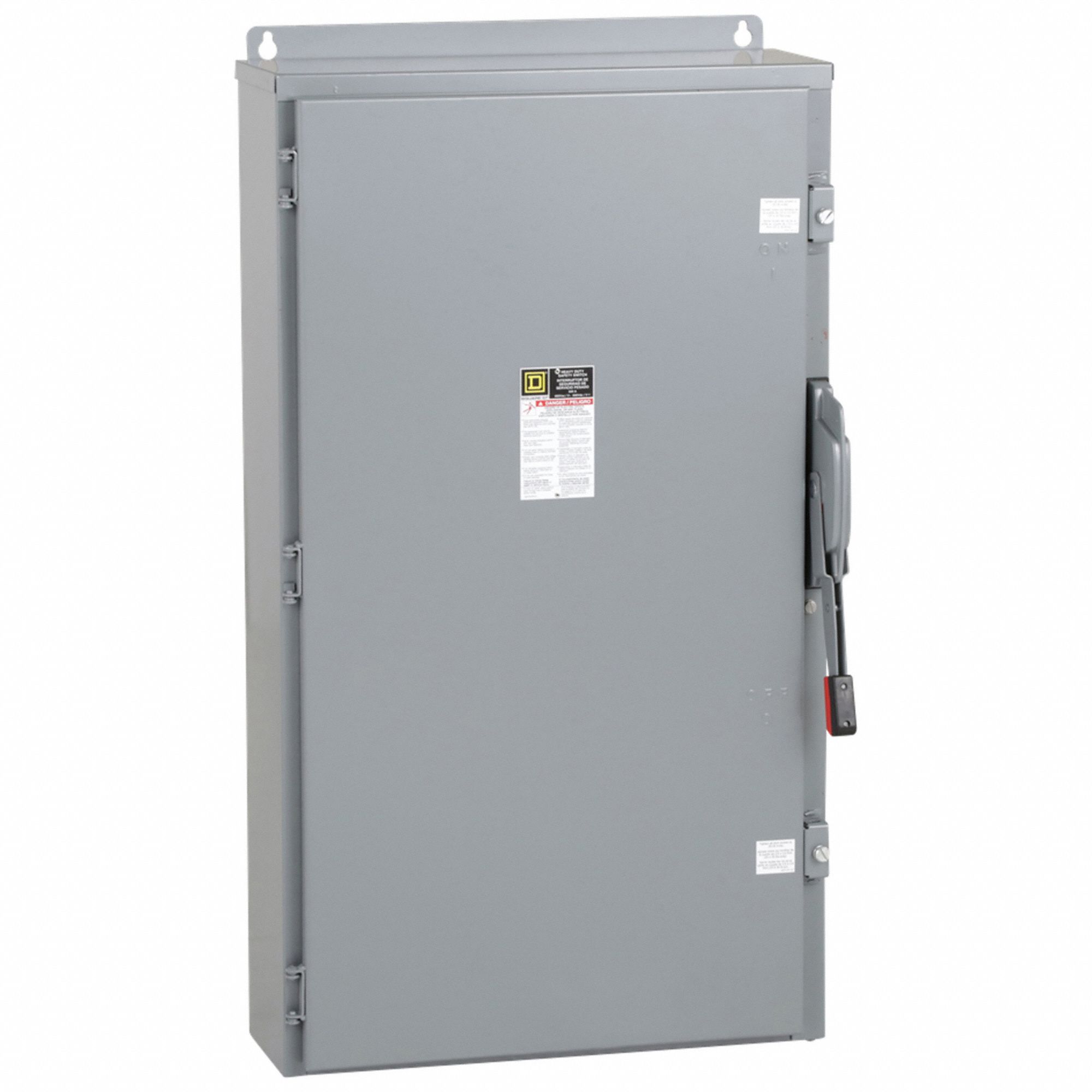 Safety Switch: Non-Fusible, 600 A, Three Phase, 600V AC, Galvanized Steel, Indoor/Outdoor