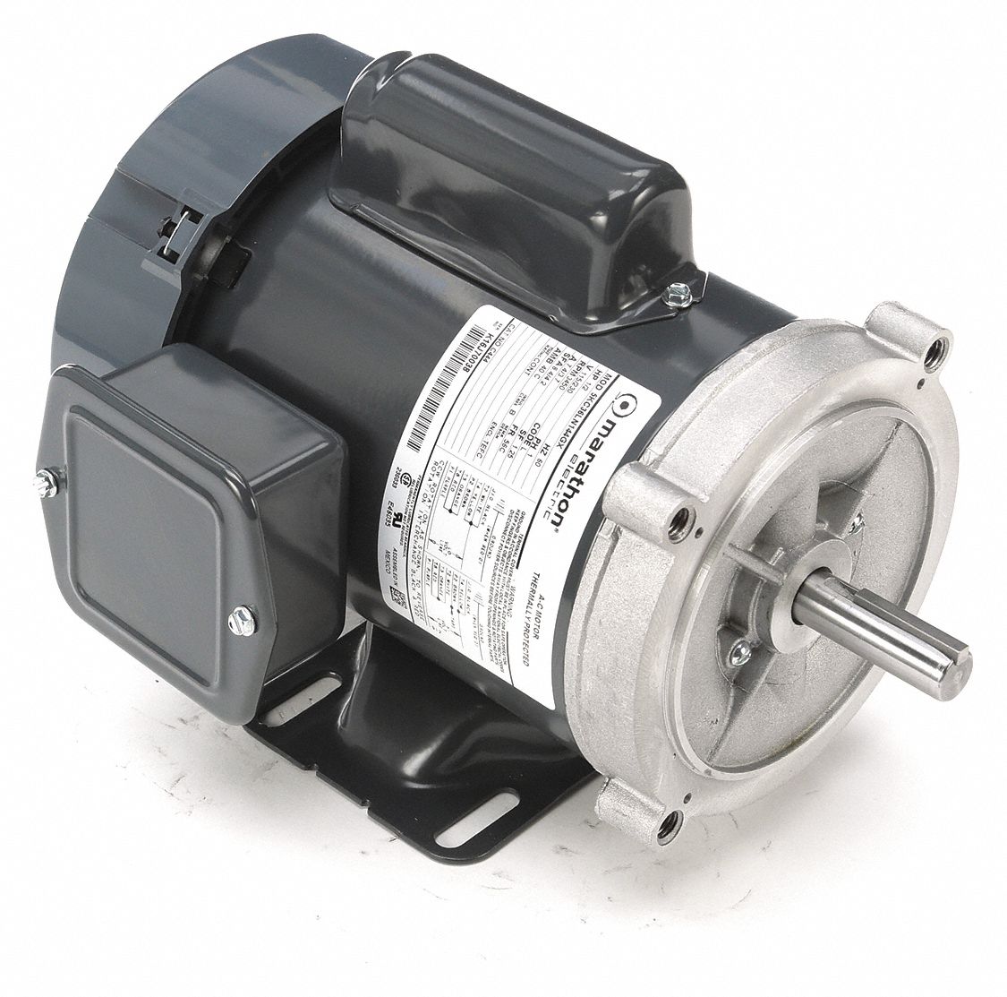 1/2 HP JET PUMP MOTOR, CAPACITOR-START, 3450 NAMEPLATE RPM, 115/230 VOLTAGE, 56C FRAME