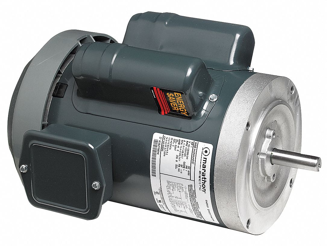 JET PUMP MOTOR, TOTALLY ENCLOSED FAN-COOLED, FACE MOUNT, 2 HP, 3,450 NAMEPLATE RPM