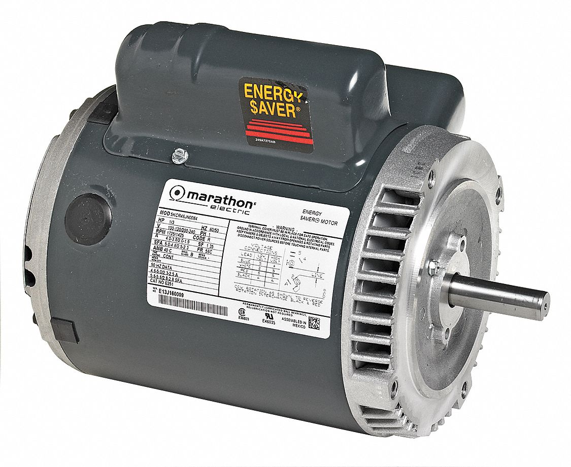 PUMP MOTOR,CSCR,1.5 HP,3450,115/230