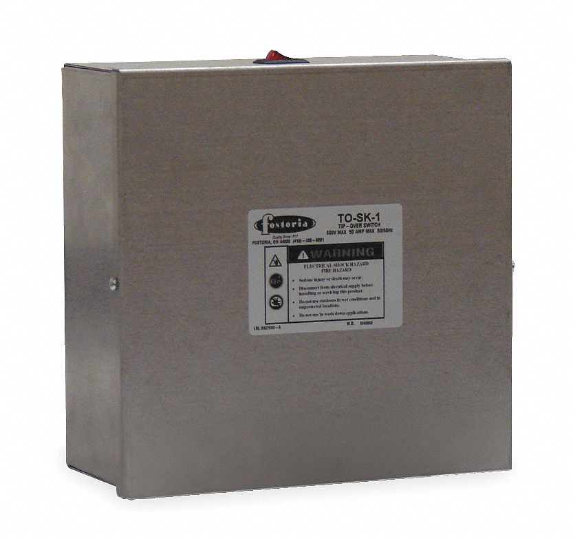 TIP OVER SWITCH, FOR OVERHEAD FSS/FSA SERIES, PORTABLE FSP-45/FSP-95 ELECTRIC IR HEATERS