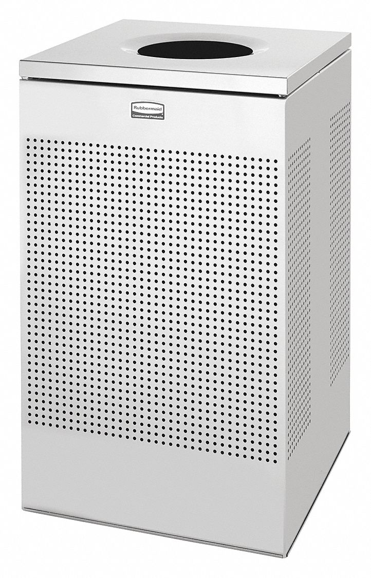 Trash Can Silver 20 gal SS