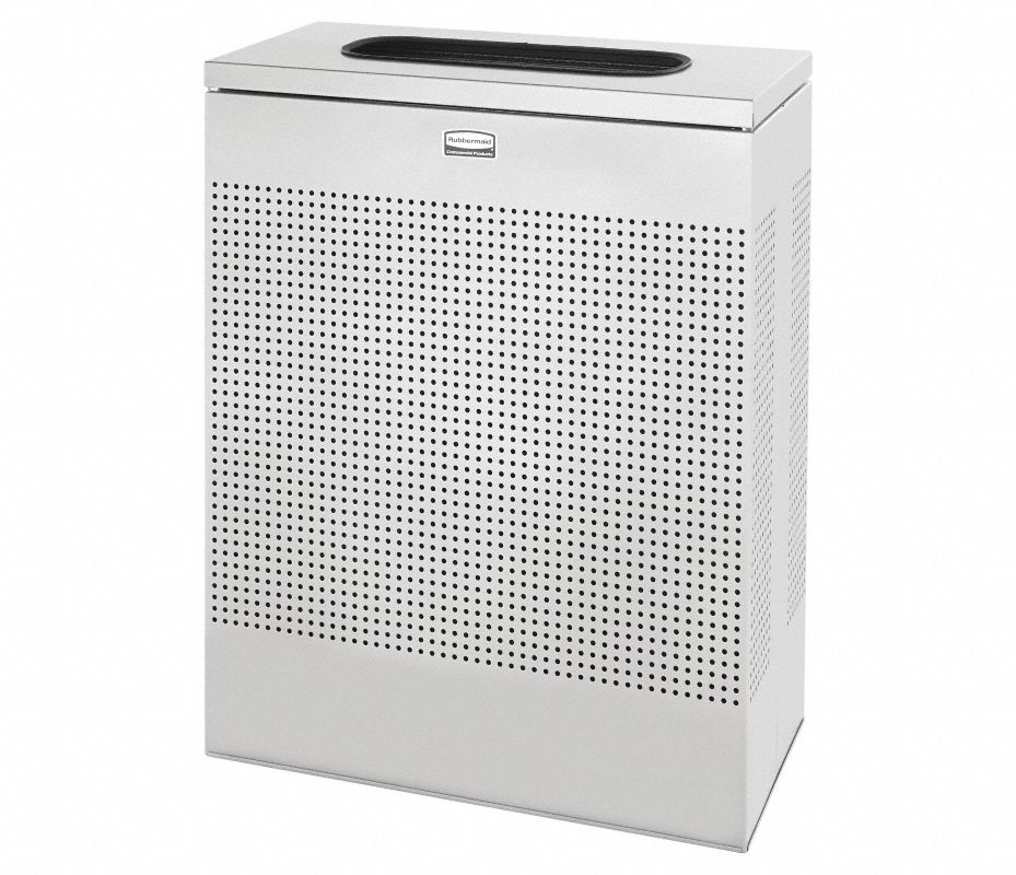 RUBBERMAID COMMERCIAL PRODUCTS Bote de Basura Resistente al Fuego, 40