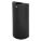 TRASH CAN,HALF ROUND,12 GAL.,BLACK