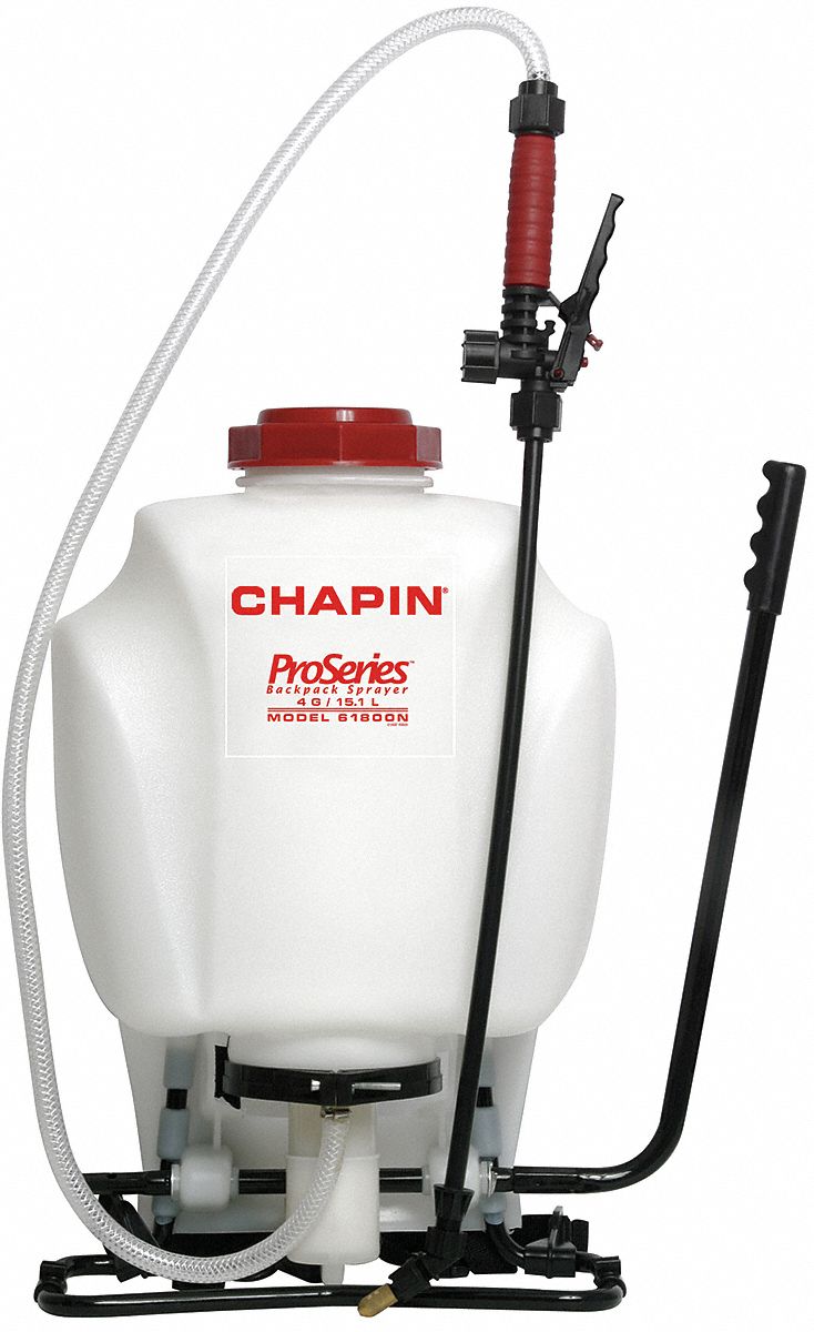 Backpack Sprayer,4 gal.,15 to 60 psi