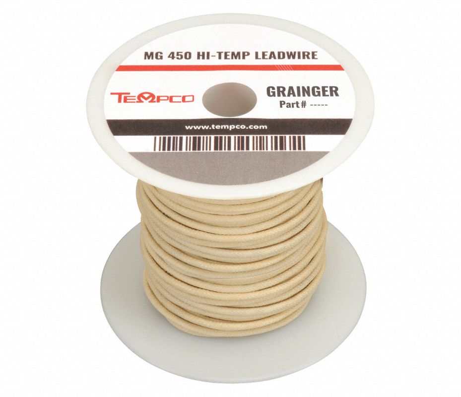 TEMPCO Cable Conductor para Altas Temperaturas, Longitud del Carrete