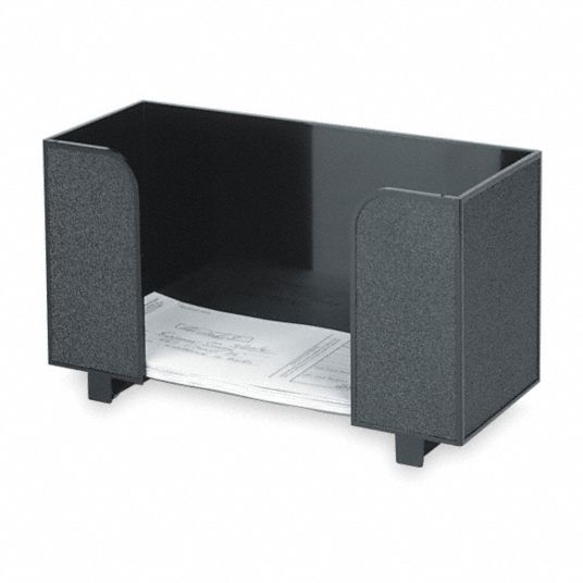 MMF INDUSTRIES Deposit Ticket Holders, Plastic, Black 2KEF4268467004