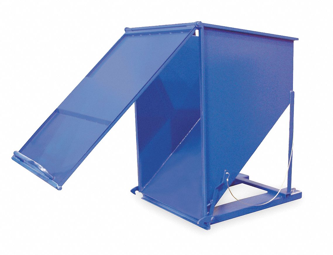 2KFA7 - Hopper Heavy Duty Chute 2 Cubic Yards