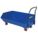 LOW-PROFILE HOPPER TRUCK, 9 CU FT CAPACITY, 1,000 LB LOAD CAPACITY, BLUE