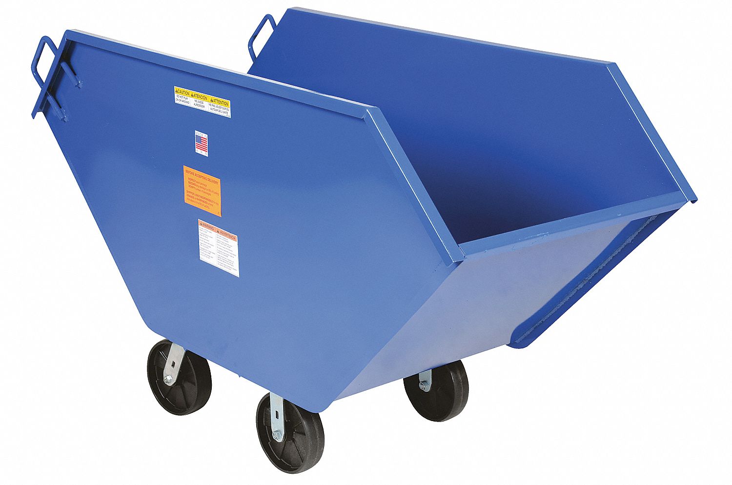 VESTIL General Purpose Hopper Truck 17.5 cu ft Cubic Foot Capacity