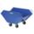GENERAL PURPOSE HOPPER TRUCK, 26.7 CU FT CAPACITY, 2,000 LB LOAD CAPACITY, BLUE