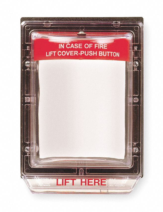 Pull Station Guard Flush 3-3/16inD