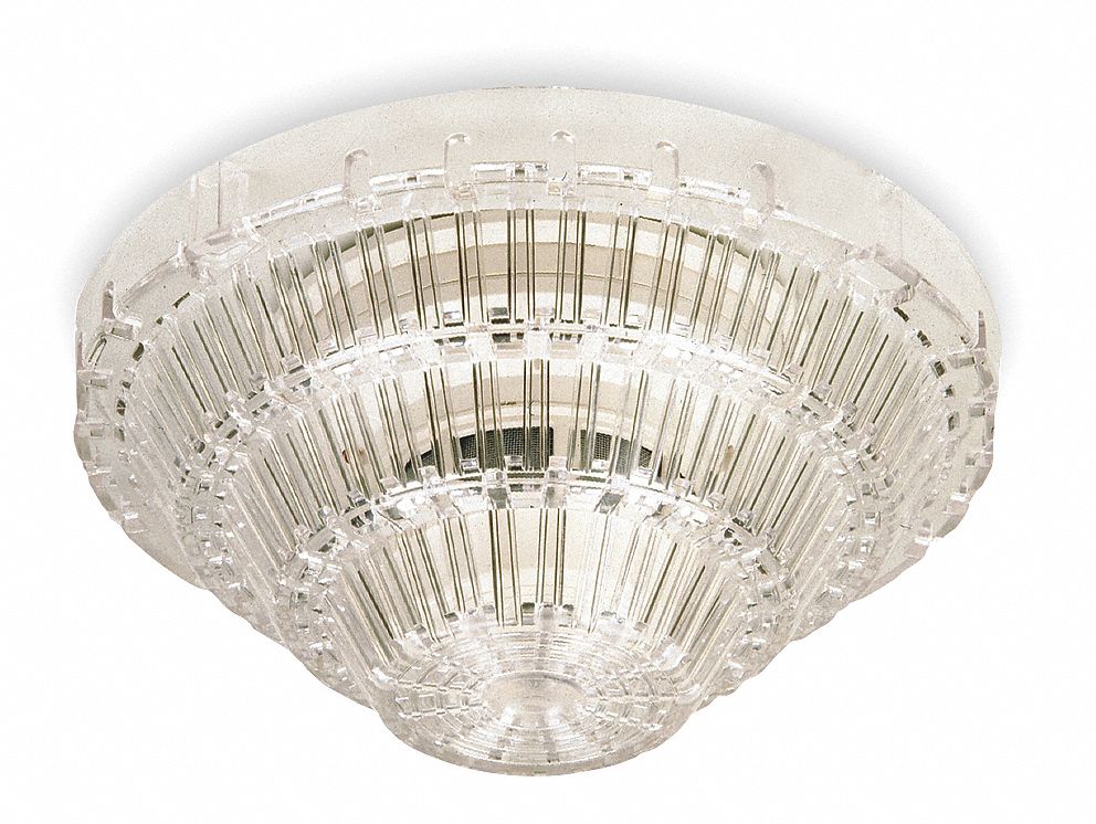 Smoke Detector Guard Polycarbonate Flush