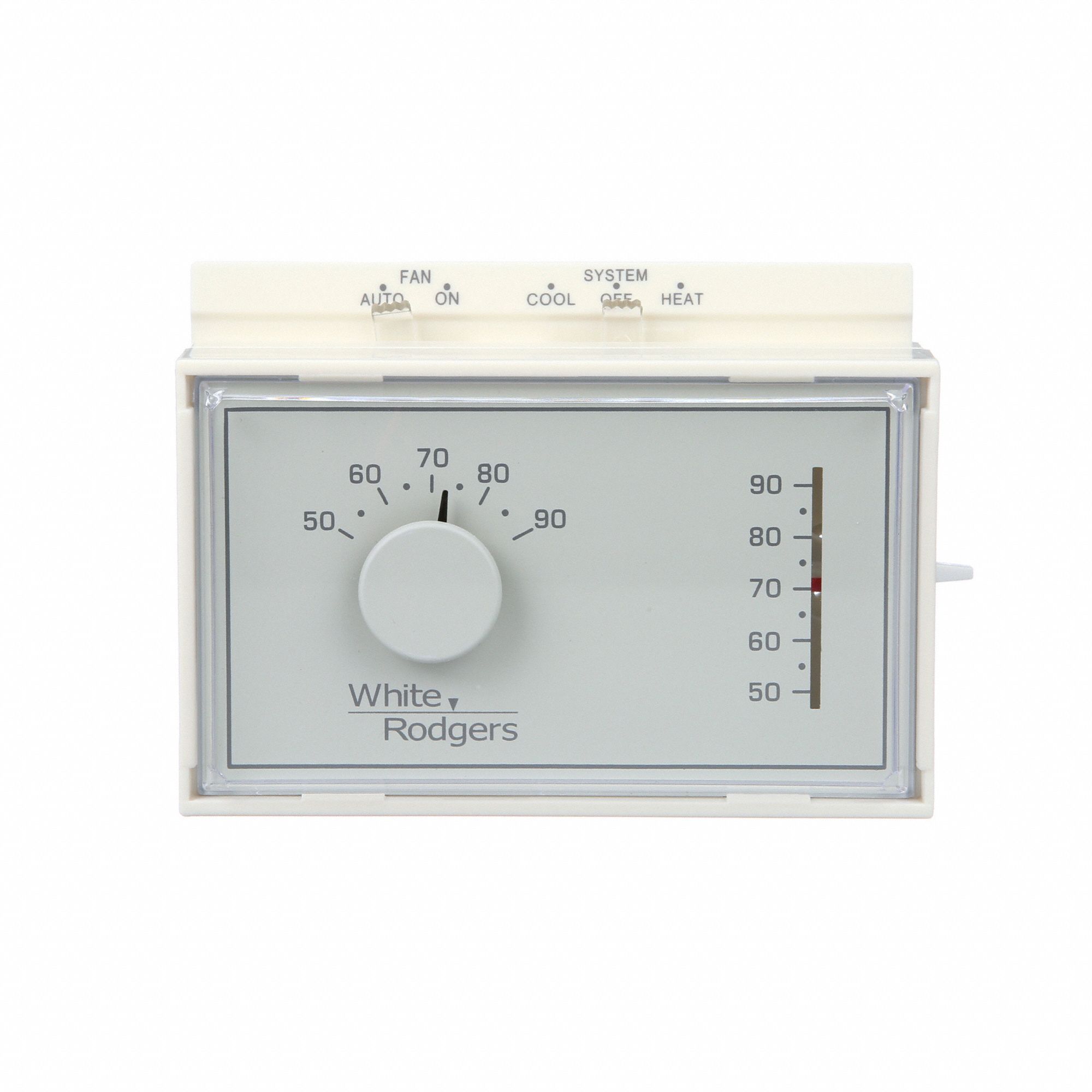 BAS V THERMOSTAT 1C 1F HORIZNTL BLN