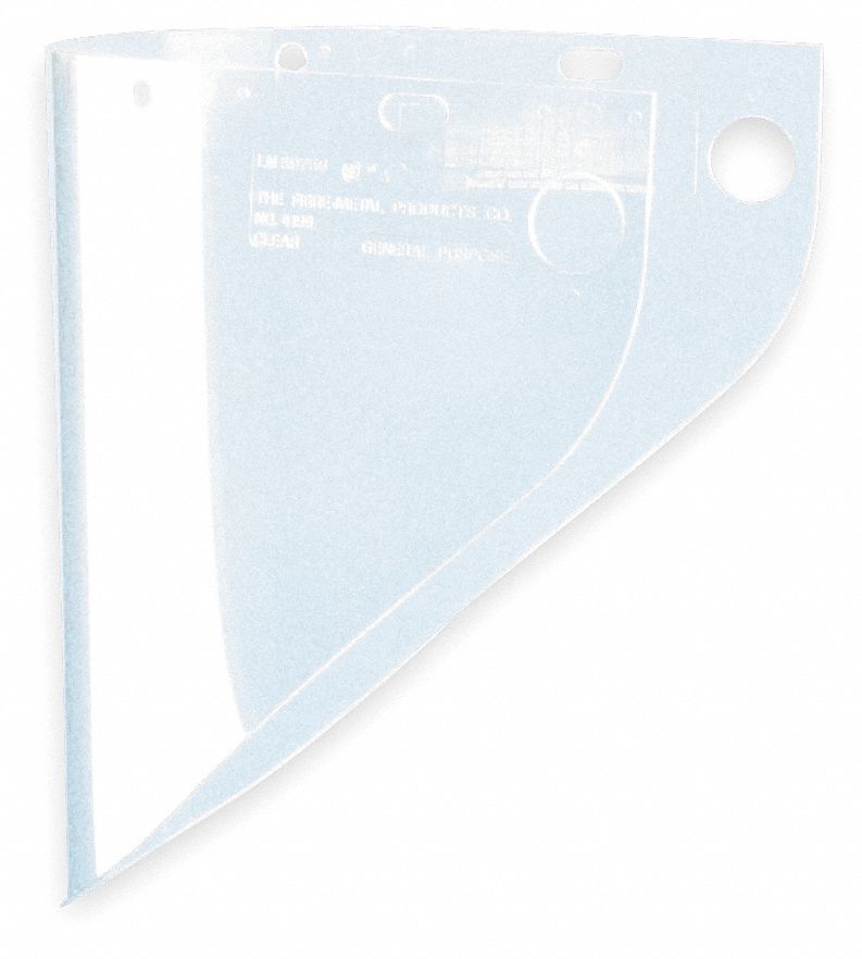 FaceShieldVisor Clr Uncoated PC