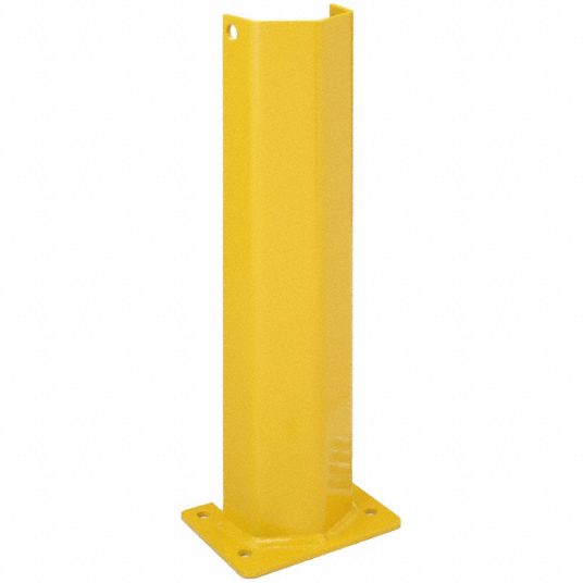 STEEL KING, Bolt-On, Floor/Upright, Pallet Rack Guard - 2KGA7|FPS3 ...