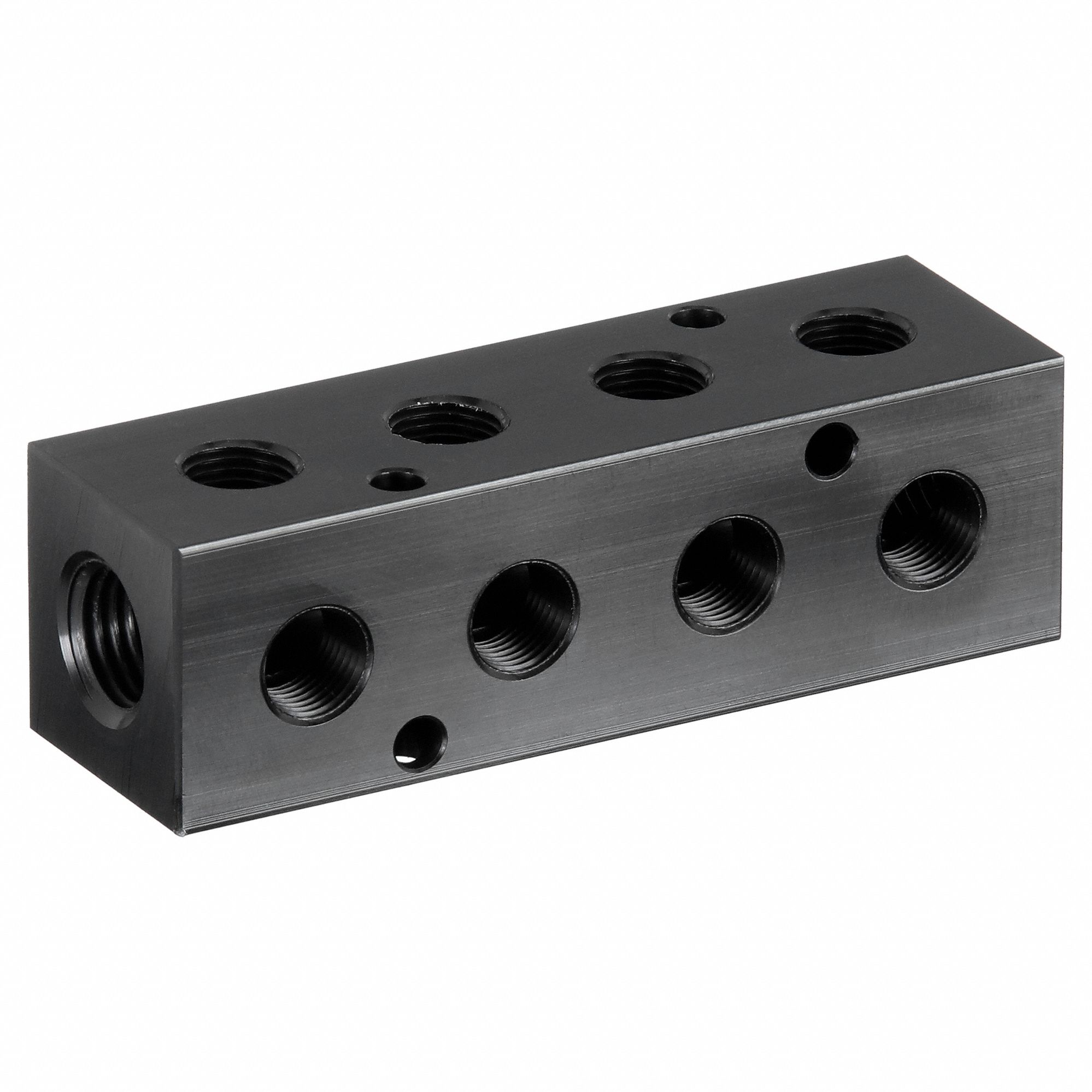 RightAngle, Black Anodized 6061 Aluminum, Manifold 2KHA3M101254
