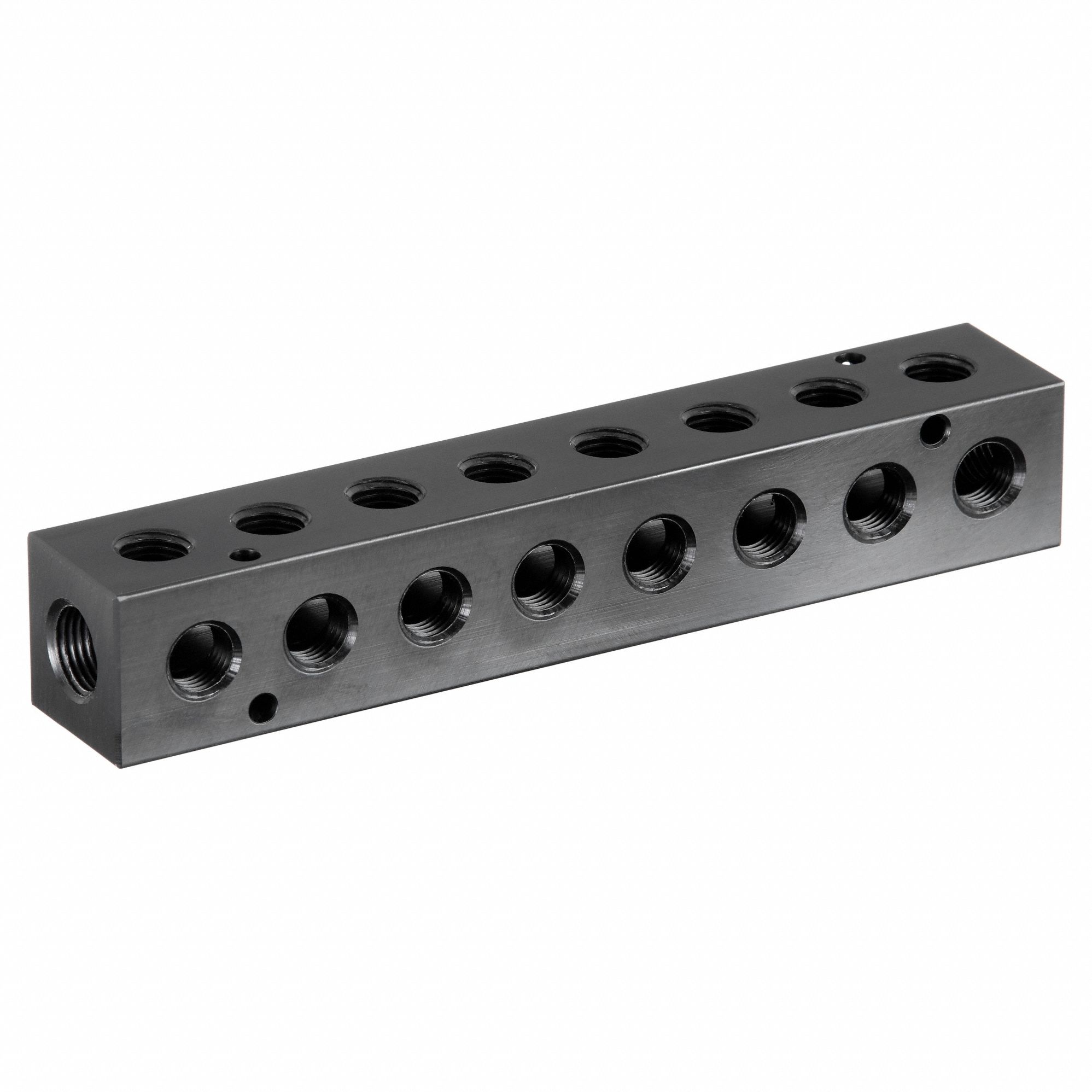 RightAngle, Black Anodized 6061 Aluminum, Manifold 2KHD2M202508