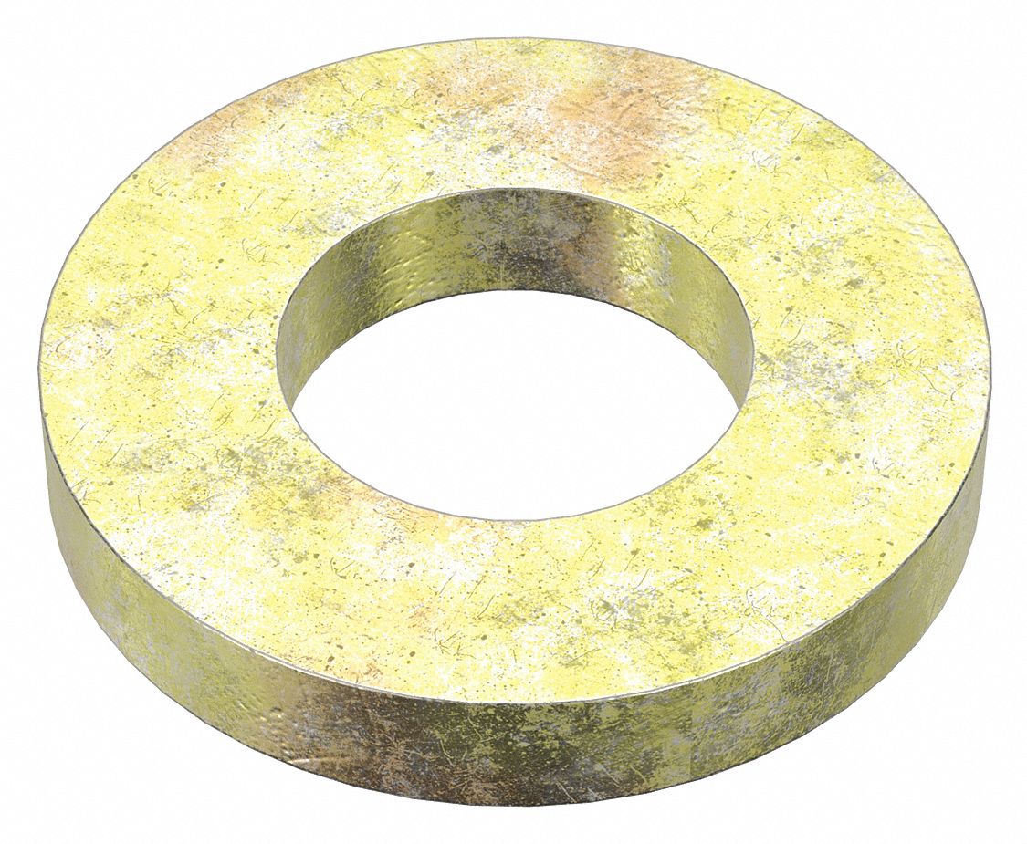 ThkWsh, ZncY, Stl, 3/8", 13/16x.125in, 4000PK