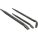 LINE UP PRY BAR SET, CHISEL END, 14 IN/16 IN/20 IN OVERALL L, ⅝ IN/1¼ IN BAR W, 9 IN END W