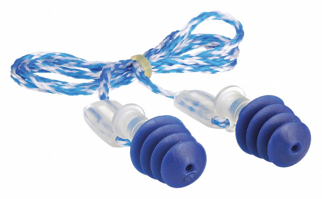 Bouchons D'oreilles à Bandeau Howard Leight QB1HYG - NRR 27 DB - Avec Dosettes Supplémentaires