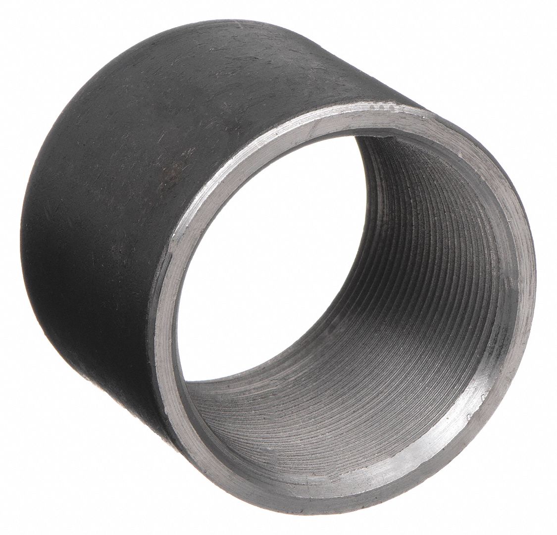 MERCHANT COUPLING: STEEL, 2 IN X 2 IN FITTING, FEMALE NPSC X FEMALE NPSC, 2 1/16 IN L