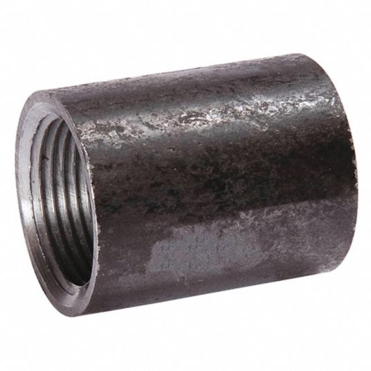 GRAINGER APPROVED Galvanized Steel Merchant Coupling, 21/2" Pipe Size
